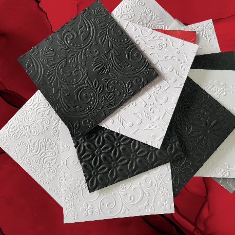 Embossed and Debossed Cards