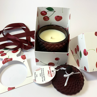 Cherry Love Soy Candle Art Deco - Standard