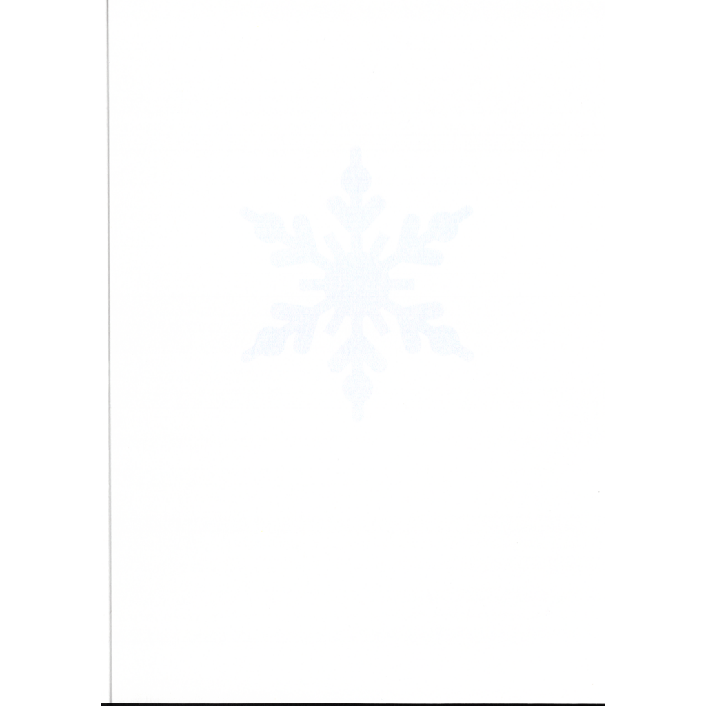 Merry Christmas - Winter Scene 1 - Embossed Panel Shaker Window Card